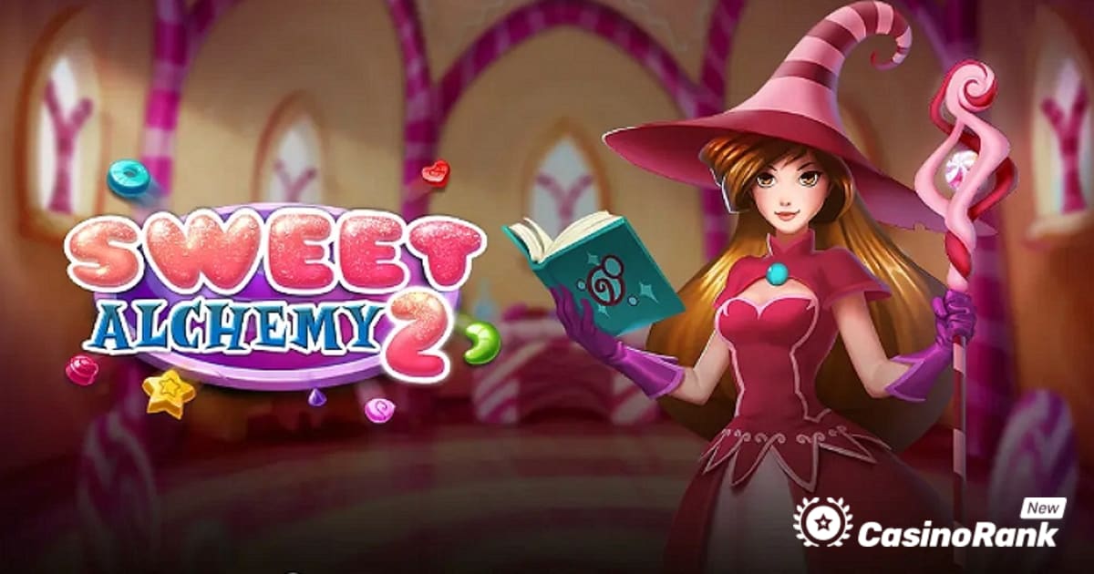 Play'n GO debitira z igralnim avtomatom Sweet Alchemy 2