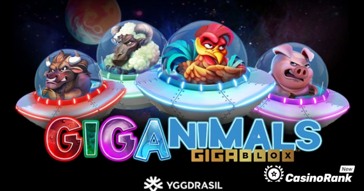 Pojdite na medgalaktično potovanje v Giganimals GigaBlox by Yggdrasil